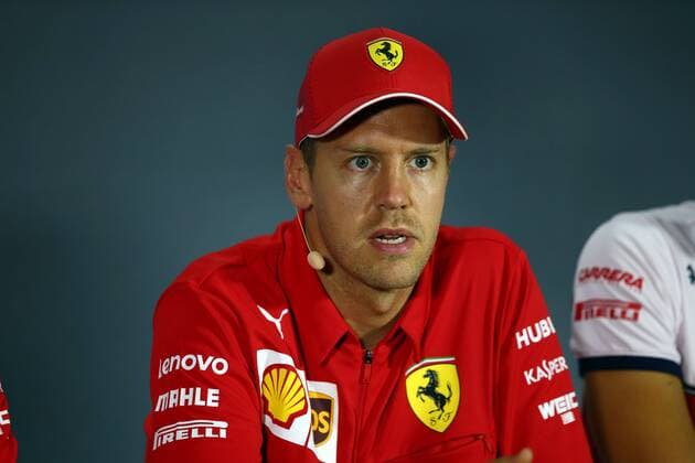 Photo4 LaPresse 05 09 2019 Monza, Italy Grand Prix Formula One Italia 2019 In the pic: Sebastian Vettel (GER) Scuderia Ferrari SF90  Copyright: xPhoto4 LaPressex