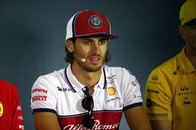 Photo4 LaPresse 05 09 2019 Monza, Italy Grand Prix Formula One Italia 2019 In the pic: Antonio Giovinazzi (ITA) Alfa Romeo Racing C38  Copyright: xPhoto4 LaPressex