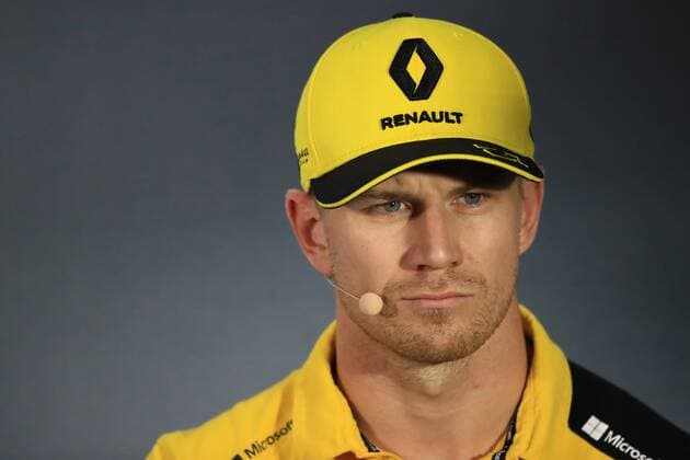 5th September 2019; Autodromo Nazionale, Monza, Italy; Formula 1 Grand Prix of Italy, team arrival day; Renault F1 Team, Nico Hulkenberg during the press conference, PK, Pressekonferenz - Editorial Use Only.  ActionPlus12165309 Octane
