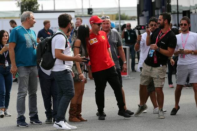 Photo4 LaPresse 05 09 2019 Monza, Italy Grand Prix Formula One Italia 2019 In the pic: Sebastian Vettel (GER) Scuderia Ferrari SF90  Copyright: xPhoto4 LaPressex