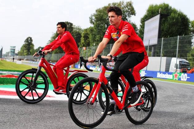 Photo4 LaPresse 05 09 2019 Monza, Italy Grand Prix Formula One Italia 2019 In the pic: Charles Leclerc (MON) Scuderia Ferrari SF90  Copyright: xPhoto4 LaPressex
