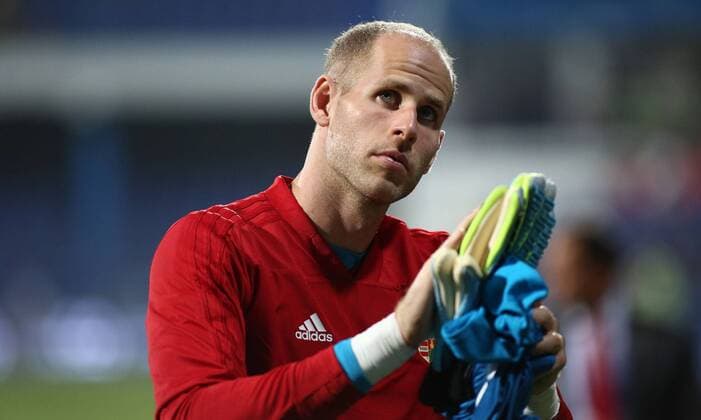 Sport Bilder des Tages 05.09.2019 Podgorica Montenegro-Hungary International Friendly, Länderspiel, Nationalmannschaft match men s football Peter Gulacsi Hungary :Str 