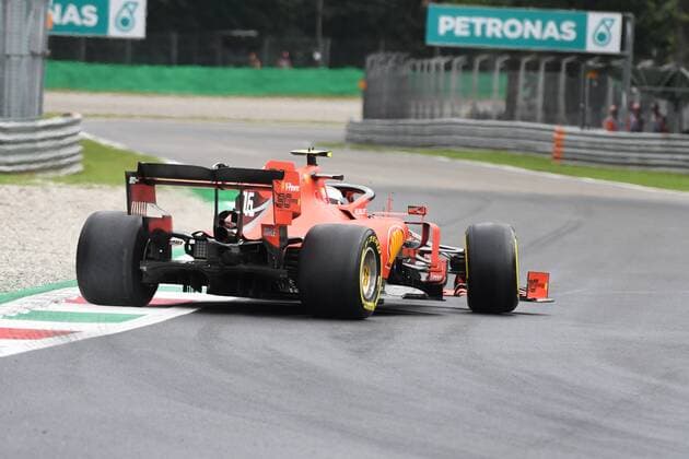 Charles Leclerc 16, Scuderia Ferrari Mission Winnow with a crossbar, Formula 1, Grand Prix of Italy, 1 Free Practice, 06 09 2019 Formula 1, Grand Prix of Italy, 1 Free Practice, 06 09 2019 Monza Copyright: xEIBNER Florian_Schustx ep_fsu