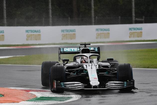 Lewis Hamilton 44, Mercedes AMG Petronas Motorsport , Formula 1, Italian Grand Prix, 1 Free Practice, 06 09 2019 Formula 1, Italian Grand Prix, 1 Free Practice, 06 09 2019 Monza Copyright: xEIBNER Florian_Schustx ep_fsu