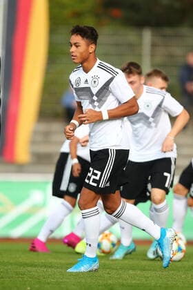 Armindo Sieb Germany Germany vs. Belgium, U17 Laenderspiel, 05 09 2019 DFB regulations prohibit any use of photographs as image sequences and or quasi video Germany vs. Belgium, U17 Laenderspiel, 05 09 2019 Hilden Copyright: xEIBNER RenexWeissx EP_RWS