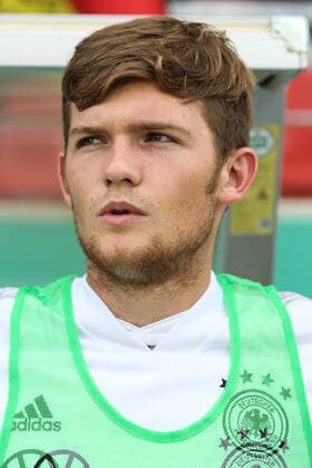 Luca Kilian (Deutschland) - U 21 Länderspiel Deutschland vs. Griechenland im Stadion in Zwickau - Porträt, Portrait,Fußball,Deutschland,05.09.2019 *** Luca Kilian Germany U 21 international match Germany vs Greece in the stadium in Zwickau Portrait, Portrait, Football, Germany, 05 09 2019