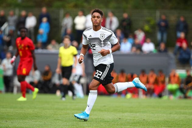 Armindo Sieb Germany Germany vs. Belgium, U17 Laenderspiel, 05 09 2019 DFB regulations prohibit any use of photographs as image sequences and or quasi video Germany vs. Belgium, U17 Laenderspiel, 05 09 2019 Hilden Copyright: xEIBNER RenexWeissx EP_RWS