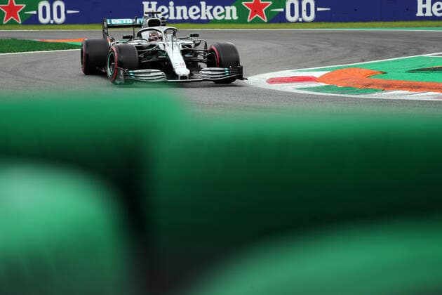 Photo4 LaPresse 06 09 2019 Monza, Italy Grand Prix Formula One Italia 2019 In the pic: Lewis Hamilton (GBR) Mercedes AMG F1 W10  Copyright: xPhoto4 LaPressex