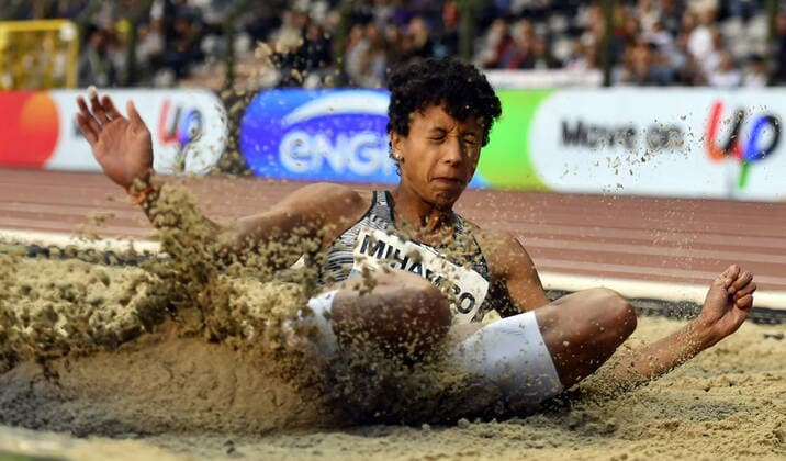 Bilder des Jahres 2019, Sport 09 September Sport Themen der Woche KW36 Sport Bilder des Tages German Malaika Mihambo pictured in action during the 2019 edition of the AG Insurance Memorial Van Damme IAAF Diamond League athletics meeting, Friday 06 September 2019 in Brussels. DIRKxWAEM  x05656537x