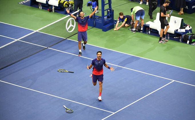 US OPEN 2019 Juan Sebastian Cabal and Robert Farah ,both Columbia winning the 2019 US Open Mens Double Title