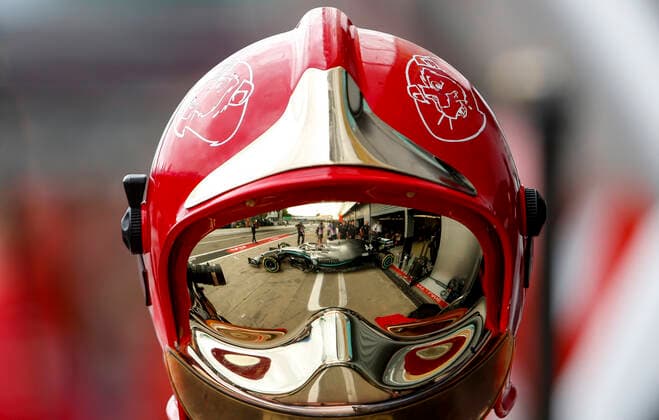 Sport Bilder des Tages Motorsports: FIA Formula One World Championship, WM, Weltmeisterschaft 2019, Grand Prix of Italy, 44 Lewis Hamilton (GBR, Mercedes AMG Petronas Motorsport), Monza Italy