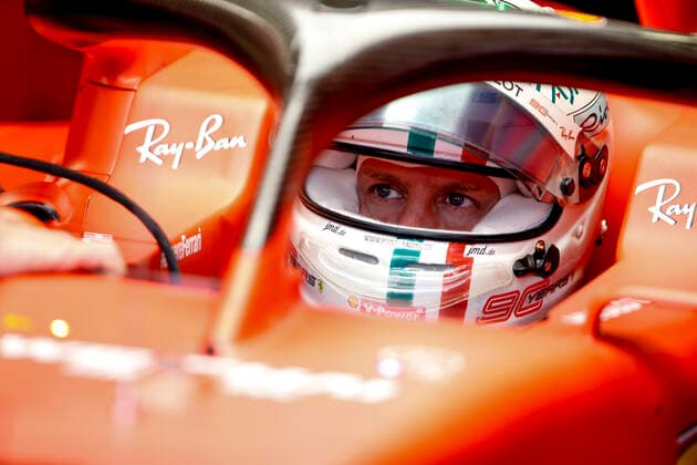 Motorsports: FIA Formula One World Championship, WM, Weltmeisterschaft 2019, Grand Prix of Italy, 5 Sebastian Vettel (GER, Scuderia Ferrari Mission Winnow), Monza Italy