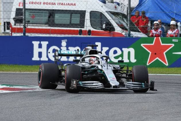 Lewsi Hamilton 44, Mercedes AMG Petronas Motorsport , Formula 1, Italian Grand Prix, 3 Free Practice, 07 09 2019 Formula 1, Italian Grand Prix, 7 Free Practice, 07 09 2019 Monza Copyright: xEIBNER Florian_Schustx ep_fsu