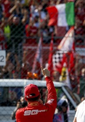 Motorsports: FIA Formula One World Championship, WM, Weltmeisterschaft 2019, Grand Prix of Italy, 16 Charles Leclerc (MCO, Scuderia Ferrari Mission Winnow), Monza Italy