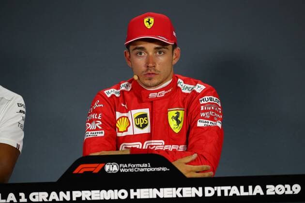 16 Charles Leclerc, Scuderia Ferrari. Italian GP, Monza 5-8 September 2019  Copyright: xFedericoxBasilex xIPAx xIPAx xFedericoxBasilex 0