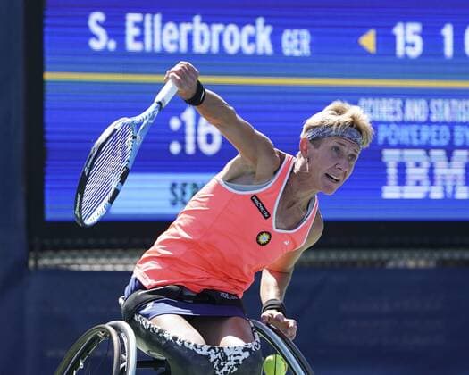 Sabine Ellerbrock, Wheelchair Women Singles Tennis US Open 2019 Grand Slam Billie Jean King Tennis Center New York New York USA 7 September 2019 Copyright: xJuergenxHasenkopfx