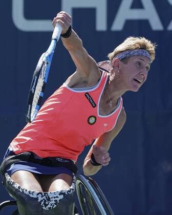 Sabine Ellerbrock, Wheelchair Women Singles Tennis US Open 2019 Grand Slam Billie Jean King Tennis Center New York New York USA 7 September 2019 Copyright: xJuergenxHasenkopfx