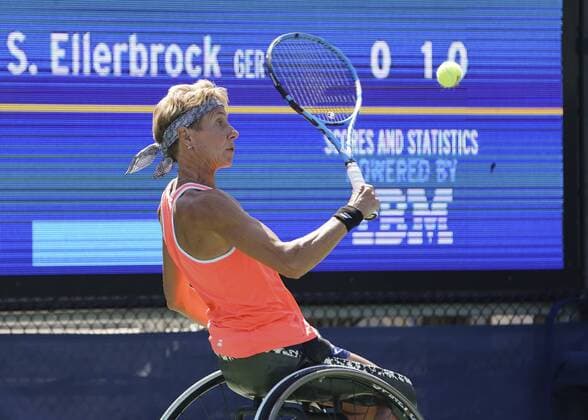 Sabine Ellerbrock, Wheelchair Women Singles Tennis US Open 2019 Grand Slam Billie Jean King Tennis Center New York New York USA 7 September 2019 Copyright: xJuergenxHasenkopfx