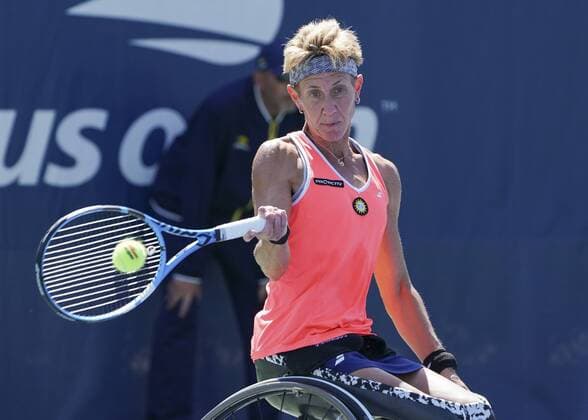 Sabine Ellerbrock, Wheelchair Women Singles Tennis US Open 2019 Grand Slam Billie Jean King Tennis Center New York New York USA 7 September 2019 Copyright: xJuergenxHasenkopfx
