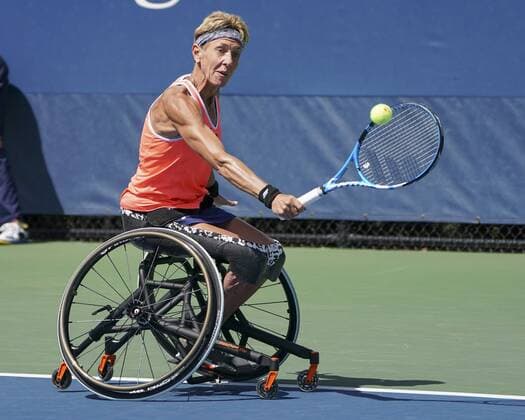 Sabine Ellerbrock, Wheelchair Women Singles Tennis US Open 2019 Grand Slam Billie Jean King Tennis Center New York New York USA 7 September 2019 Copyright: xJuergenxHasenkopfx