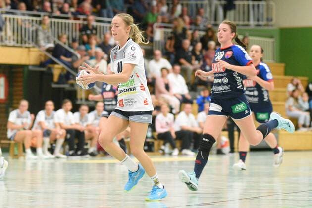 Sinah Hagen Waiblingen Tigers 10 SG H2Ku Herrenberg, handball, league game, 07 09 2019, photo TBaur Eibner SG H2Ku Herrenberg Kuties vs Waiblingen Tigers Herrenberg Copyright: xEIBNER TobiasxBaurx EP_TBR
