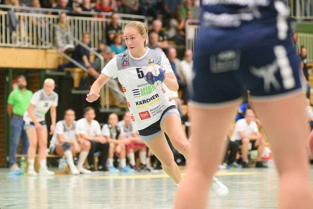 Ann Kynast Waiblingen Tigers 5 SG H2Ku Herrenberg, handball, league game, 07 09 2019, photo TBaur Eibner SG H2Ku Herrenberg Kuties vs Waiblingen Tigers Herrenberg Copyright: xEIBNER TobiasxBaurx EP_TBR