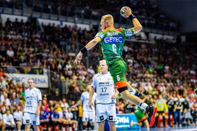 Bilder des Jahres 2019, Sport 09 September Sport Themen der Woche KW36 Sport Bilder des Tages Matthias Musche ( 6 SC Magdeburg) waehrend der Saison 2019-2020 in der 1. Handball Bundesliga (Herren) zwischen SC Magdeburg - THW Kiel in der GETEC Arena am 07.09.2019 in Magdeburg, Sachsen Anhalt, Deutschland *** Matthias Musche 6 SC Magdeburg during the season 2019 2020 in the 1 Handball Bundesliga Men between SC Magdeburg THW Kiel in the GETEC Arena on 07 09 2019 in Magdeburg, Saxony Anhalt, Germany