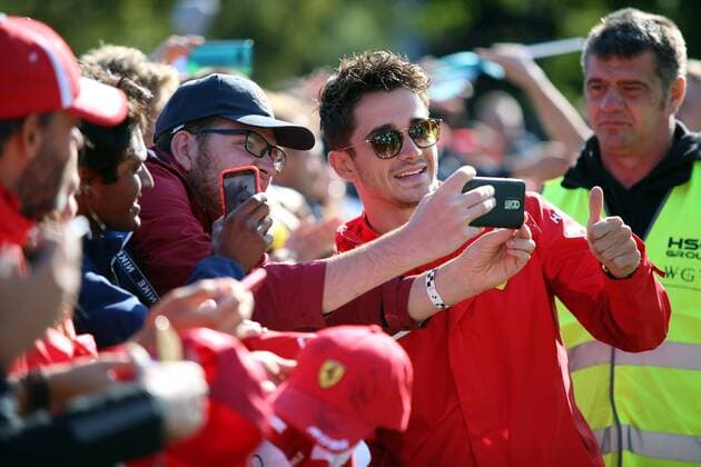 Photo4 LaPresse 08 09 2019 Monza, Italy Grand Prix Formula One Italia 2019 In the pic: Charles Leclerc (MON) Scuderia Ferrari SF90  Copyright: xPhoto4 LaPressex