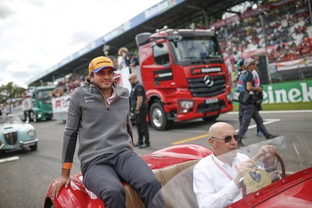 Motorsports: FIA Formula One World Championship, WM, Weltmeisterschaft 2019, Grand Prix of Italy, 55 Carlos Sainz jr. (ESP, McLaren F1 Team), Monza Italy