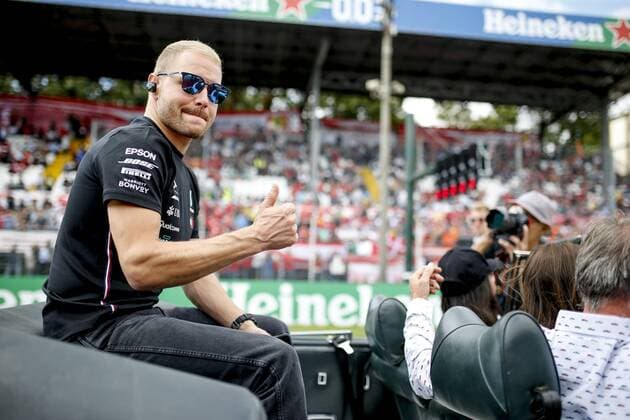 Motorsports: FIA Formula One World Championship, WM, Weltmeisterschaft 2019, Grand Prix of Italy, 77 Valtteri Bottas (FIN, Mercedes AMG Petronas Motorsport), Monza Italy