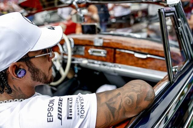 Motorsports: FIA Formula One World Championship, WM, Weltmeisterschaft 2019, Grand Prix of Italy, 44 Lewis Hamilton (GBR, Mercedes AMG Petronas Motorsport), Monza Italy