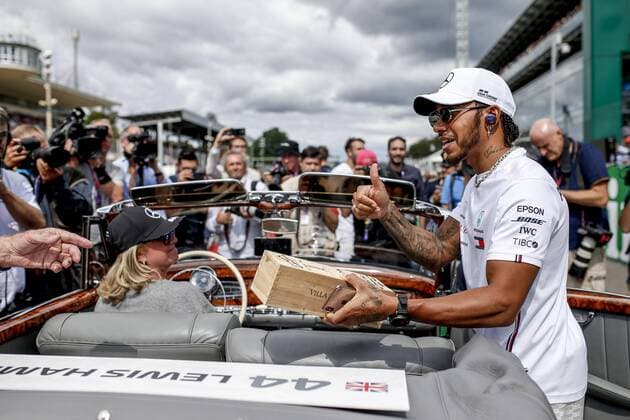 Motorsports: FIA Formula One World Championship, WM, Weltmeisterschaft 2019, Grand Prix of Italy, 44 Lewis Hamilton (GBR, Mercedes AMG Petronas Motorsport), Monza Italy