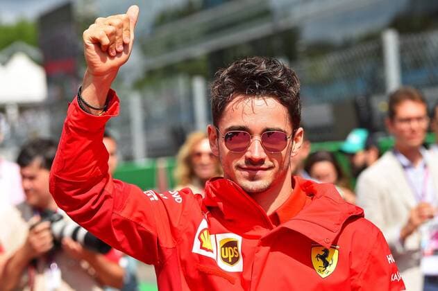 08 09 2019, xekx, Motorsport FIA Formula 1, Italian Grand Prix Racing emspor, Charles Leclerc Ferrari DFL DFB REGULATIONS PROHIBIT ANY USE OF PHOTOGRAPHS as IMAGE SEQUENCES and or QUASI VIDEO Monza eel-fotografie Eberhard Krieger