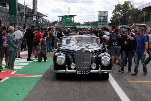 Photo4 LaPresse 08 09 2019 Monza, Italy Grand Prix Formula One Italia 2019 In the pic: Lewis Hamilton (GBR) Mercedes AMG F1 W10  Copyright: xPhoto4 LaPressex