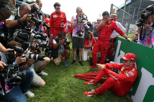 Photo4 LaPresse 08 09 2019 Monza, Italy Grand Prix Formula One Italia 2019 In the pic: Charles Leclerc (MON) Scuderia Ferrari SF90  Copyright: xPhoto4 LaPressex