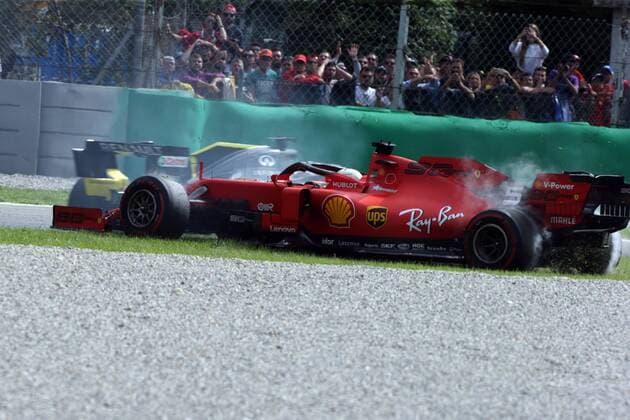 Photo4 LaPresse 08 09 2019 Monza, Italy Grand Prix Formula One Italia 2019 In the pic: Sebastian Vettel (GER) Scuderia Ferrari SF90  Copyright: xPhoto4 LaPressex