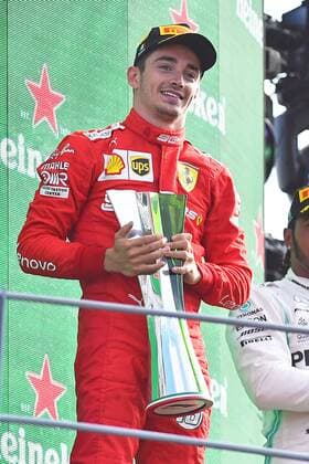 08 09 2019, xekx, Motorsport FIA Formula 1, Grand Prix of Italy Race emspor, 1 place, winner, Charles Leclerc Ferrari DFL DFB REGULATIONS PROHIBIT ANY USE OF PHOTOGRAPHS as IMAGE SEQUENCES and or QUASI VIDEO Monza eel-fotografie Eberhard Krieger