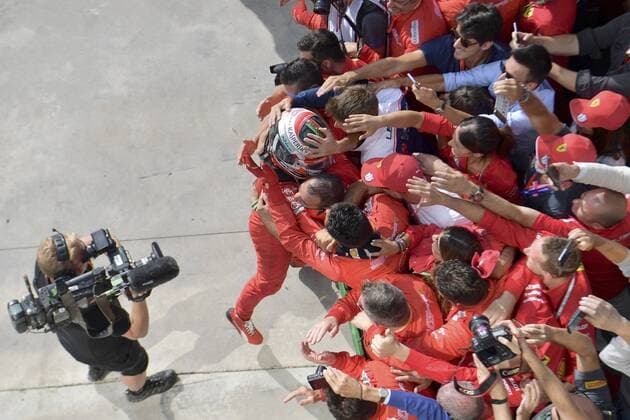 LECLERC Charles F1 Team Scuderia Ferrari Winner F1 Grand Prix of Italy 2019 at Monza on 08 09 2019 at Monza