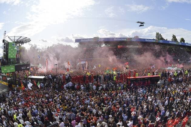 LECLERC Charles F1 Team Scuderia Ferrari Winner F1 Grand Prix of Italy 2019 at Monza on 08 09 2019 at Monza