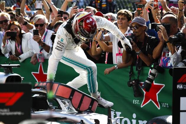 Motorsports: FIA Formula One World Championship, WM, Weltmeisterschaft 2019, Grand Prix of Italy, 44 Lewis Hamilton (GBR, Mercedes AMG Petronas Motorsport), Monza Italy