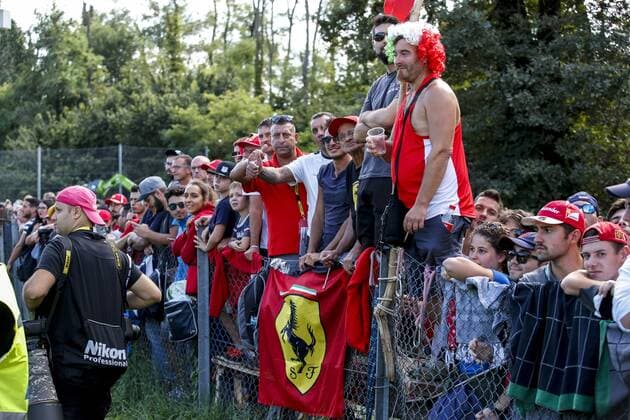 Motorsports: FIA Formula One World Championship, WM, Weltmeisterschaft 2019, Grand Prix of Italy, Fans Monza Italy