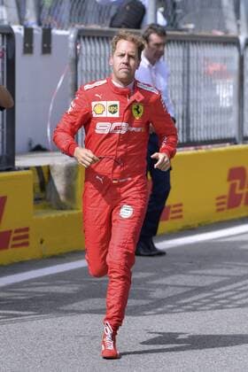 VETTEL Sebastian F1 Team Scuderia Ferrari F1 Grand Prix of Italy 2019 at Monza on 08 09 2019 at Monza