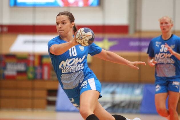 Handball, 2 HBF, HC Leipzig vs. TVB Wuppertal, 08 09 2019 Handball, 2 Bundesliga Women, HBF, Season 2019 2020 HC Leipzig vs. TVB Wuppertal on 08 09 2019 in the Sporthalle Bruederstrasse Leipzig In the picture Emely THEILIG 10, HC Leipzig Copyright: xBEAUTIFULxSPORTS JanxKaeferx