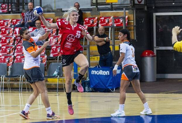 Handball EHF Cup AC Latsia Nicosia vs TSV Bayer 04 Leverkusen 5 36 Impressions of Handball EHF Cup AC Latsia Nicosia vs TSV Bayer 04 Leverkusen 5 36 at 8 9 2019 in Leverkusen, Ostermann Arena, Germany Copyright: xBEAUTIFULxSPORTS RalfxKardesx