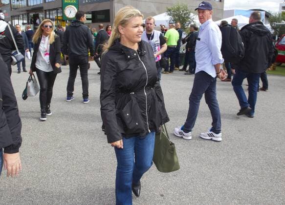 Monza, Italy - September 08, 2019: FIA Formula One World Championship, WM, Weltmeisterschaft Grand Prix of Italy with Corinna Schumacher and Manager Sabine Kehm Monza: FIA Formula One World Championship, Grand Prix of Italy