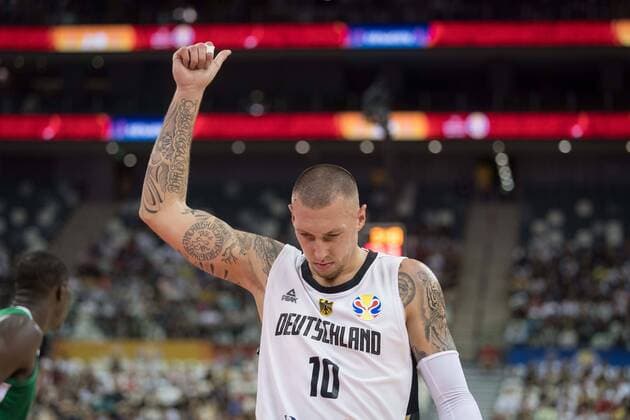 Basketball Shanghai 07 09 2019 FIBA Basketball World Championships World Cup World Championship Germany GER Senegal SEN Daniel Theis Germany, No 10