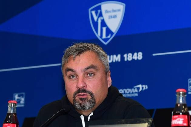 Football 2 Bundesliga Performance by Thomas Reis at the VfL Bochum on 09 09 2019 at the Vonovia Ruhrstadion in Bochum Thomas Reis head coach Bochum DFL regulations prohibit any use of photographs as image sequences and or quasi video xRx