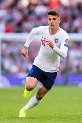 LONDON, ENGLAND - SEPTEMBER 07: Mason Mount of England during the UEFA EURO, EM, Europameisterschaft,Fussball 2020 qualifier match between England and Bulgaria at Wembley Stadium on September 7, 2019 in London, England. (Photo by Sebastian Frej) SPO, SOC, FOI  Copyright: xSebastianxFrej