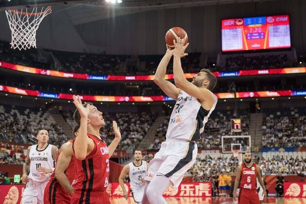 Basketball Shanghai 09 09 2019 FIBA Basketball World Championships World Cup World Championship Germany GER Canada CAN Maximilian Kleber Germany, No 24
