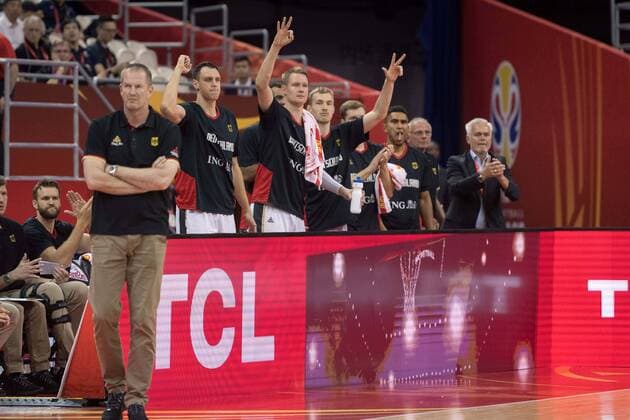 Basketball Shanghai 09 09 2019 FIBA Basketball World Championships World Cup World Championships Germany GER Canada CAN Jubel Germany